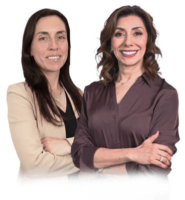 Angela Masson y Carmen Gloria Arroyo, abogadas de familia GrupoDefensa.cl.