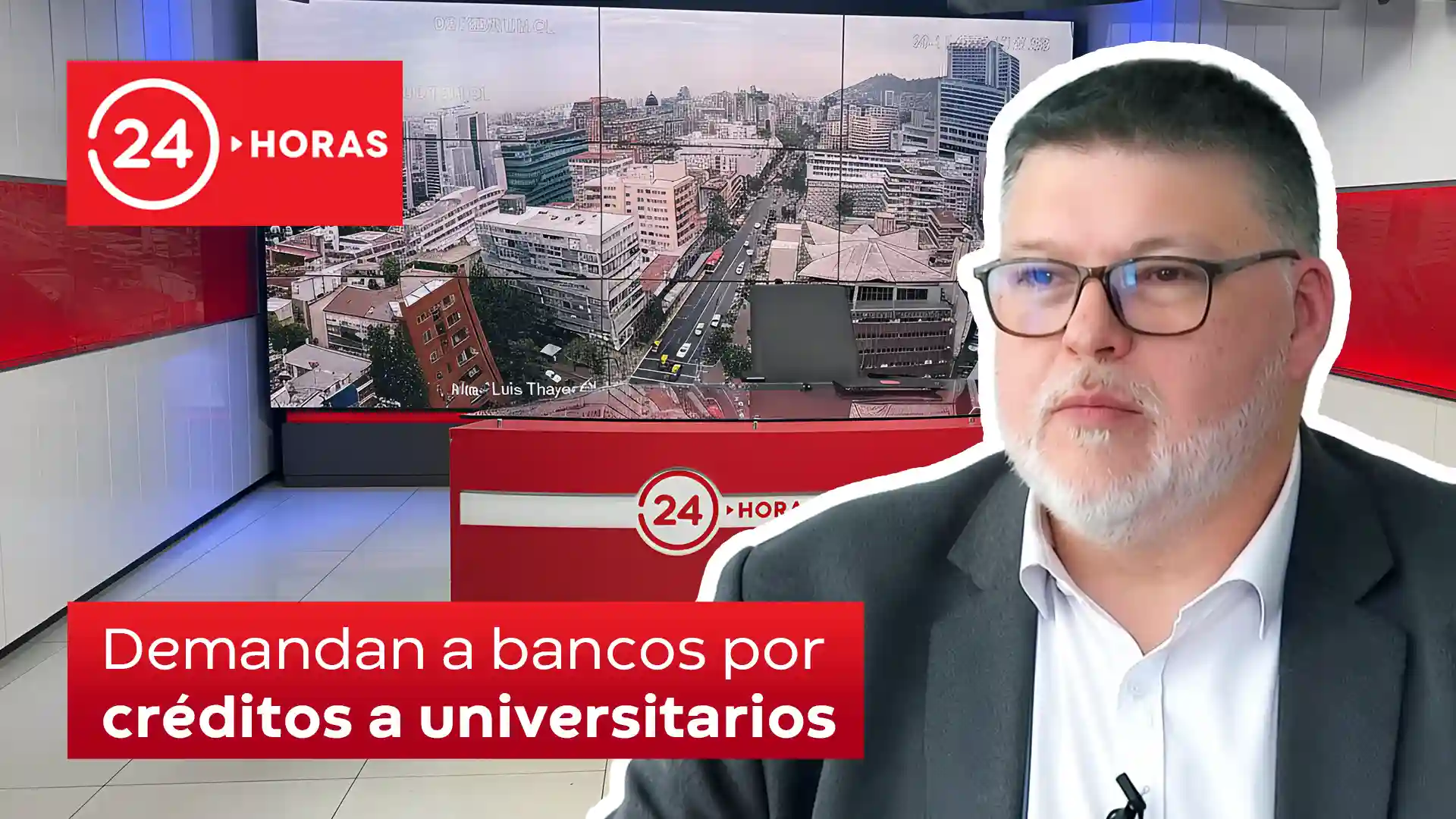 24 Horas TVN. Demandan a bancos por créditos a universitarios.