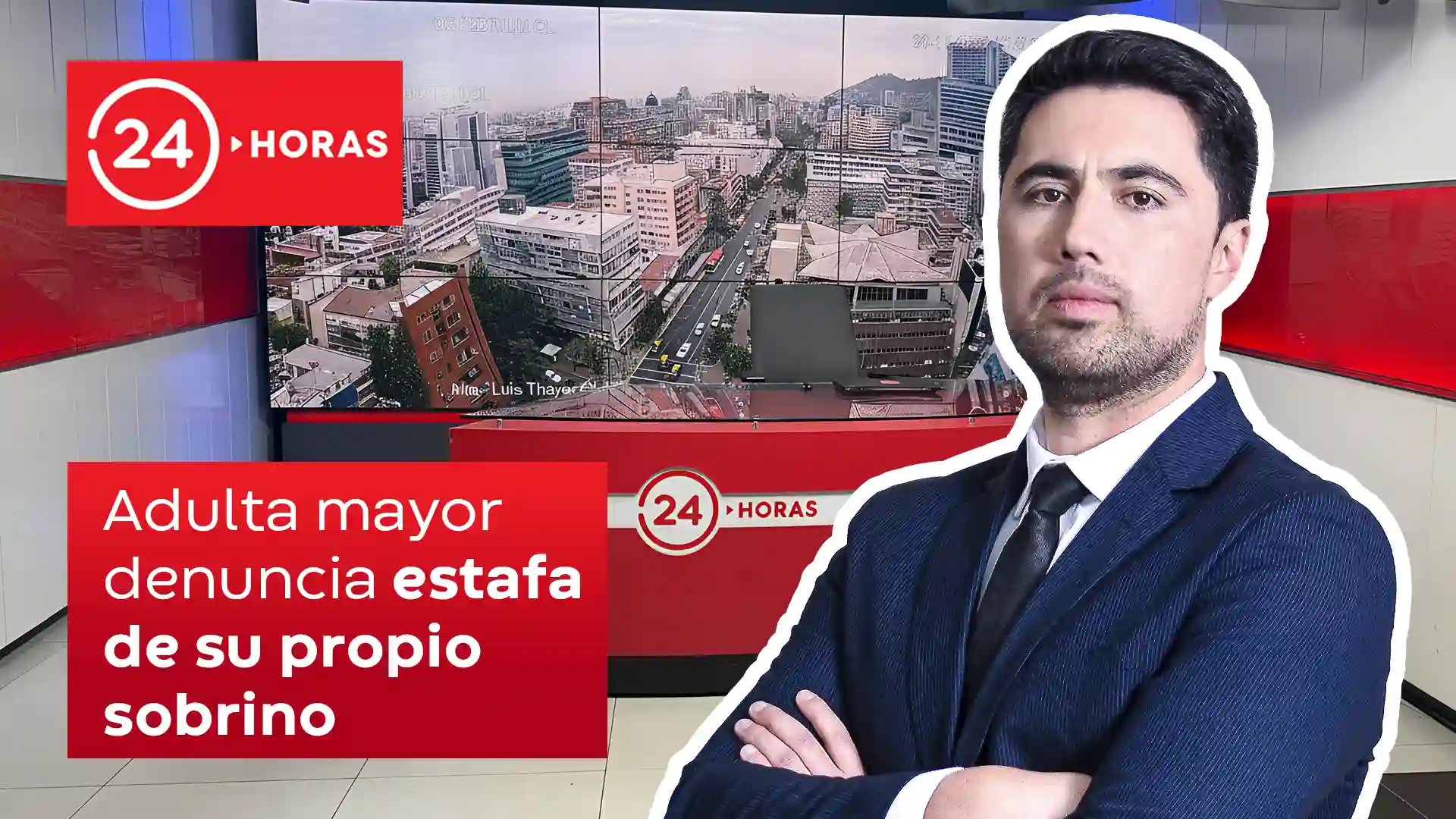 24 Horas TVN. Adulta mayor denuncia estafa de su propio sobrino.