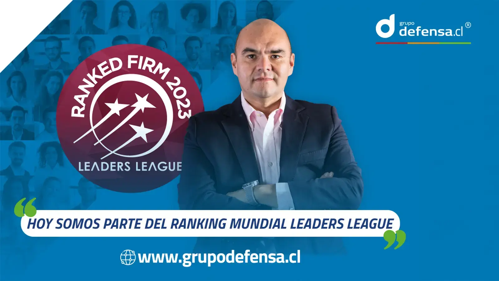 Grupo Defensa en ranking Leaders League